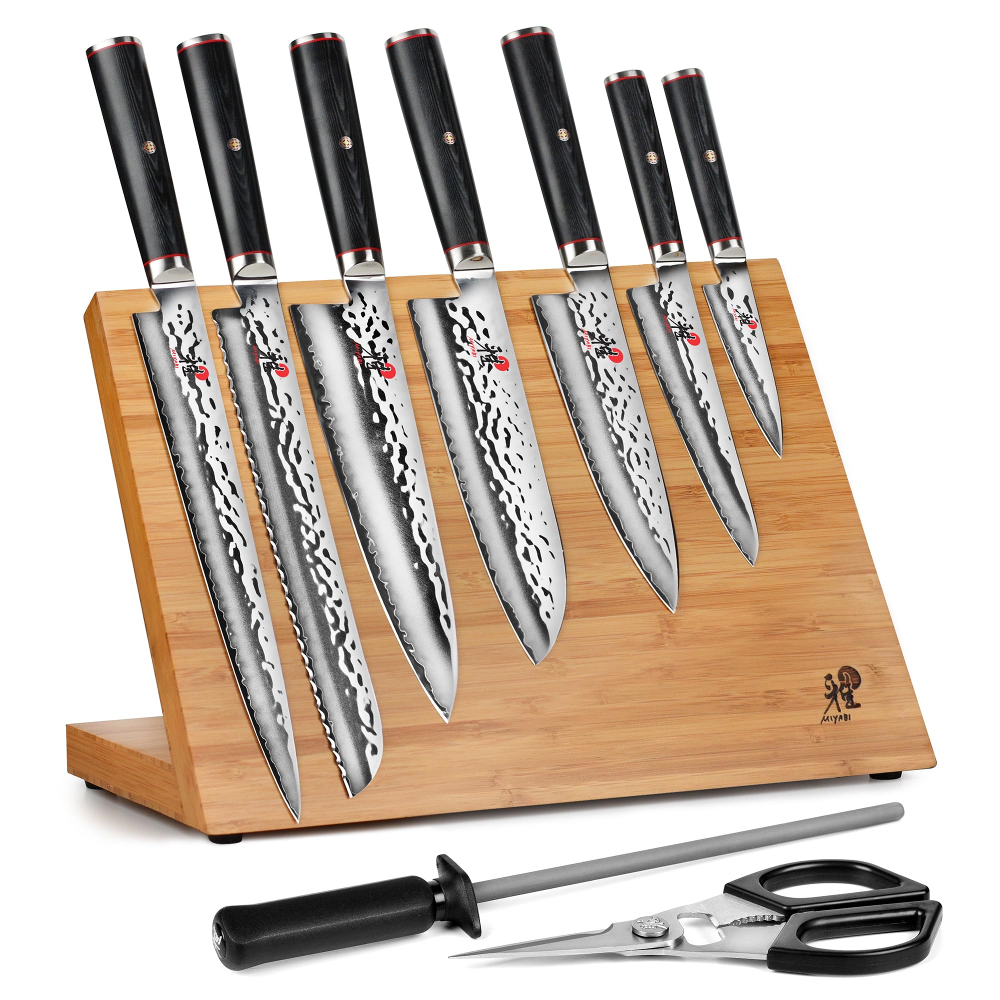 Amazon.com: Miyabi Mizu SG2 Magnetic Easel Knife Set, 10 Piece